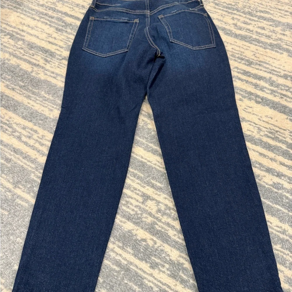 Old Navy OG Straight Distressed Blue Jeans for Women